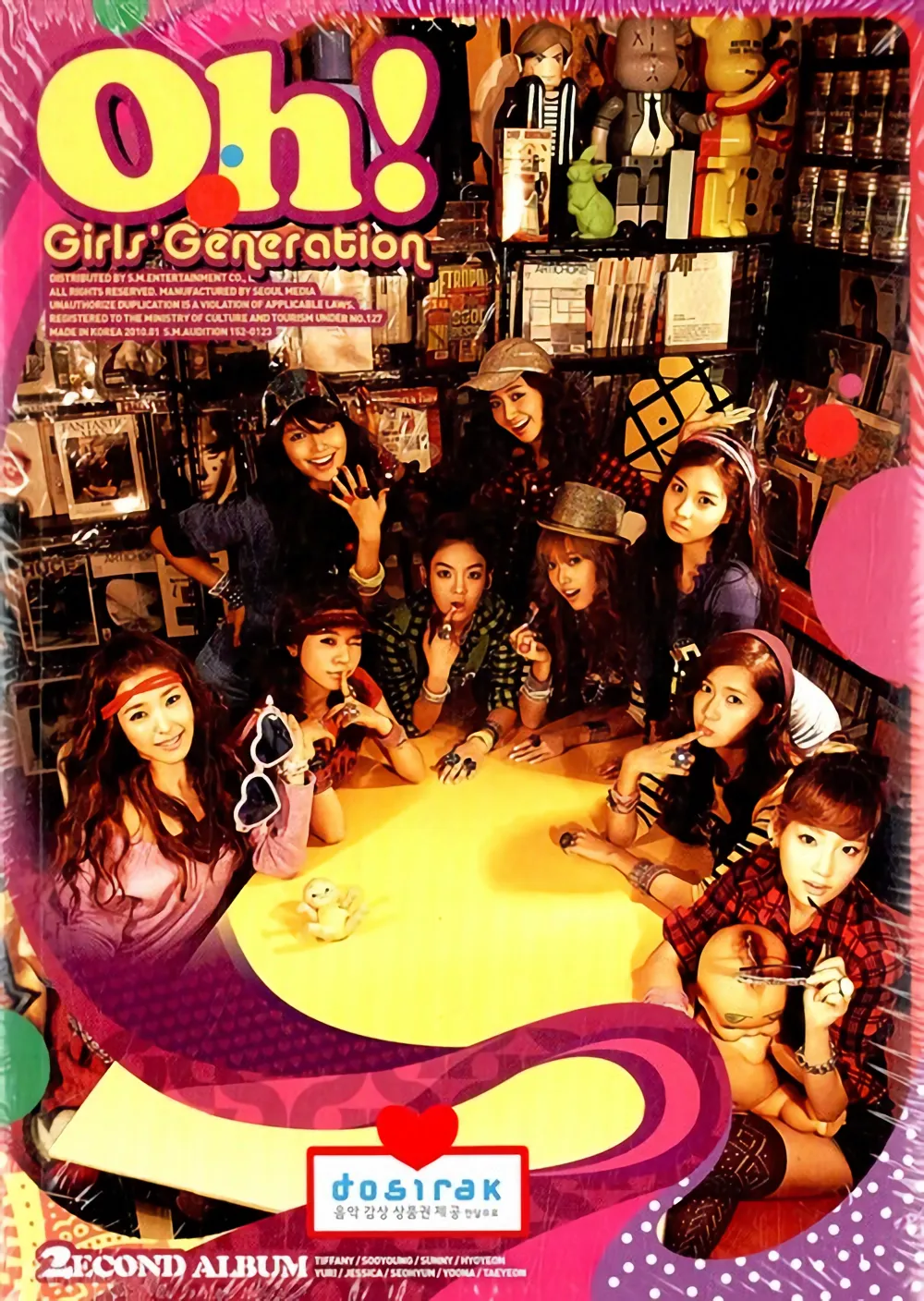 Girls' Generation (SNSD) - 2nd Album Oh! 1 Girls' Generation (SNSD) - 2nd Album Oh!