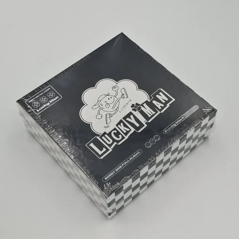 BOBBY - 2. VOLLSTÄNDIGES ALBUM LUCKY MAN Kit Albumvorderseite