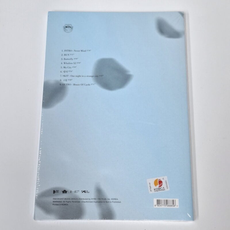BTS - In the Mood for Love Part 2 (Blue Version) (4th Mini Album) back