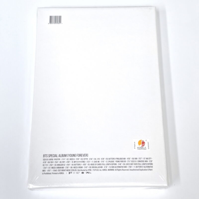 BTS - Young Forever (Day Version) (Special Album) back