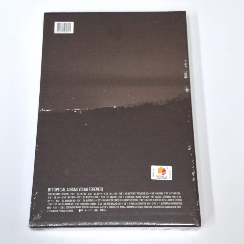 BTS - Young Forever (Night Version) (Special Album) back