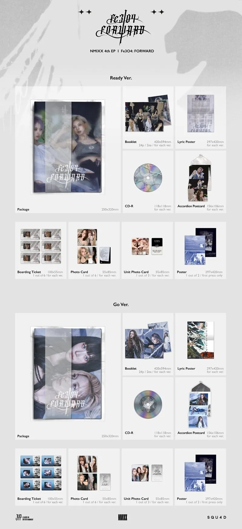 NMIXX - Fe3O4: FORWARD (4th Mini Album) 2 NMIXX - Fe3O4: FORWARD (4th Mini Album) details