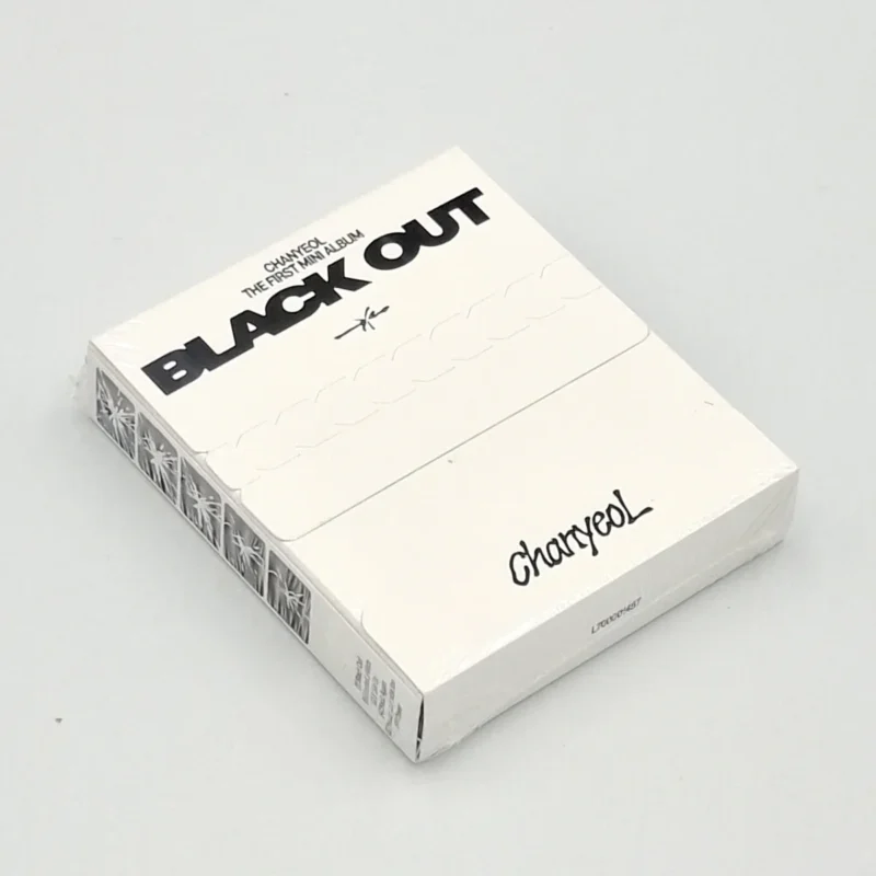 CHANYEOL - Black Out (Special Version) (1st Mini Album) front