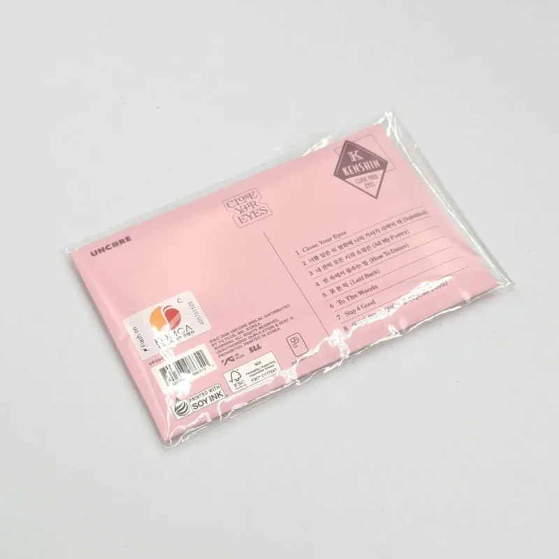 CLOSE YOUR EYES - ETERNALT (POCA ALBUM) (1st Mini Album) back 2