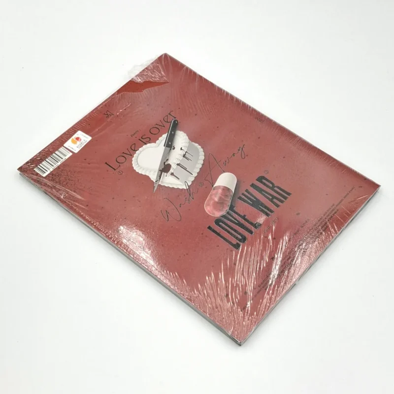Choi Yena – 1. Single-Album LOVE WAR, Rückseite 2