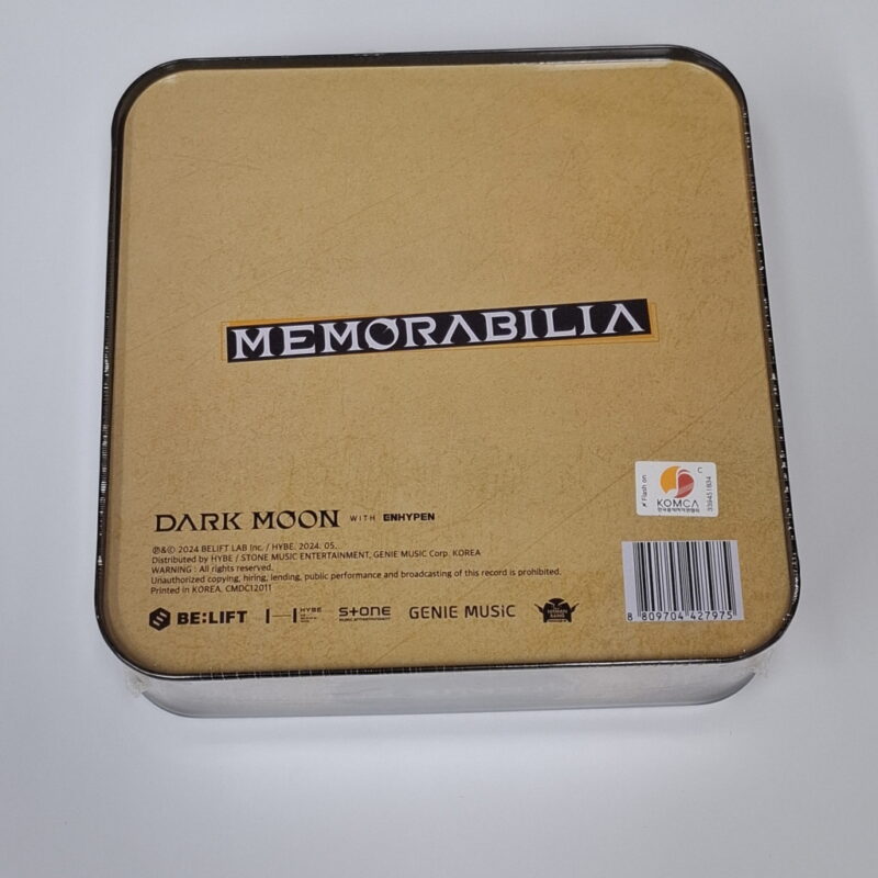 ENHYPEN - DARK MOON SPECIAL ALBUM (Moon version) back