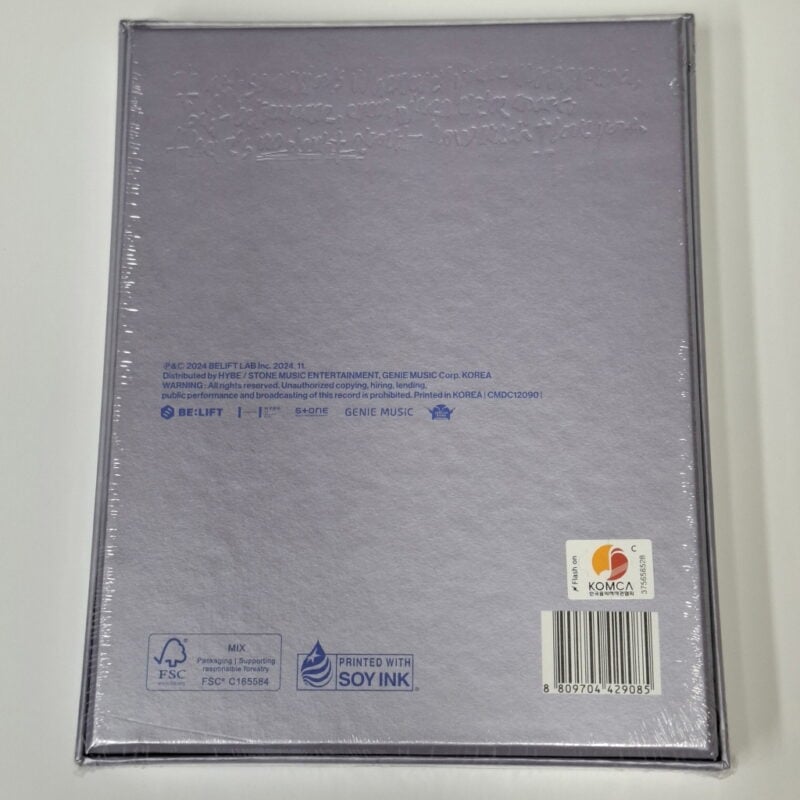 ENHYPEN - ROMANCE UNTOLD -daydream- (WHITE MIDNIGHT Version) back