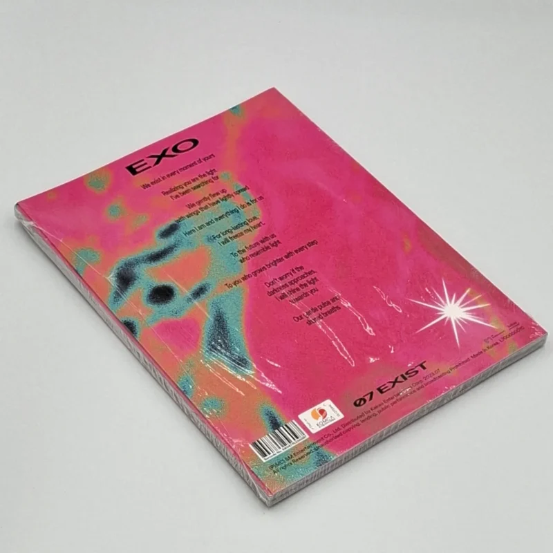 EXO - EXIST (Photo Book Version) (7th Album) back 2