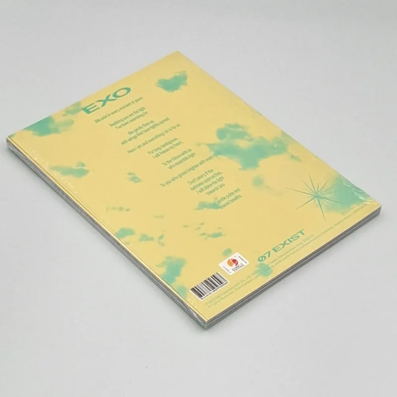 EXO - EXIST (Photo Book Version) (7th Album) back
