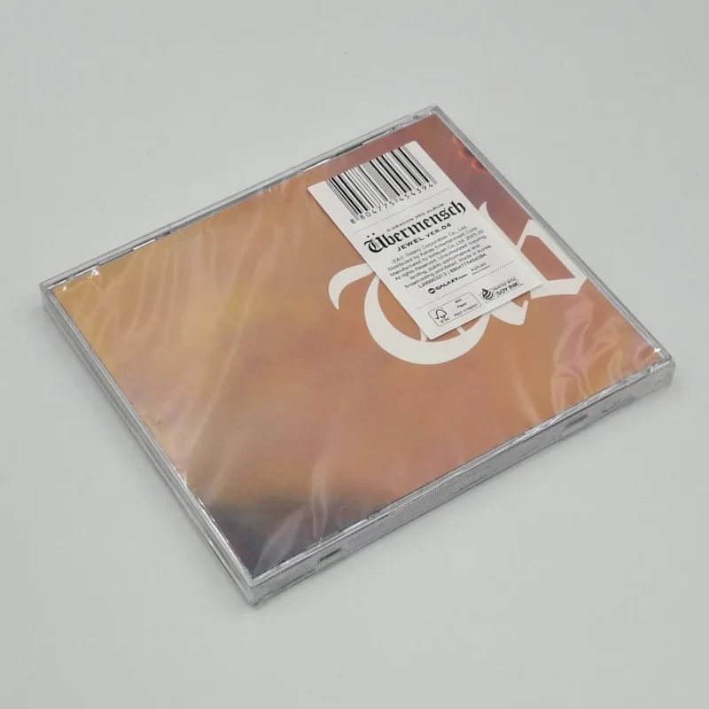 G-DRAGON - Übermensch (JEWEL version) (3rd Album) back 3