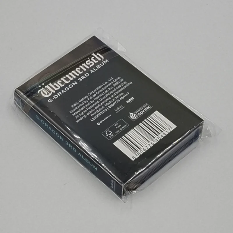 G-DRAGON - Übermensch (PHOTOCARD ALBUM NFC version) (3rd Album) back