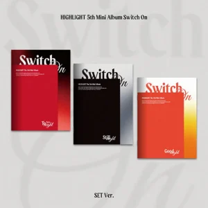 HIGHLIGHT - Switch On (Photobook Random Version) (5th Mini Album)