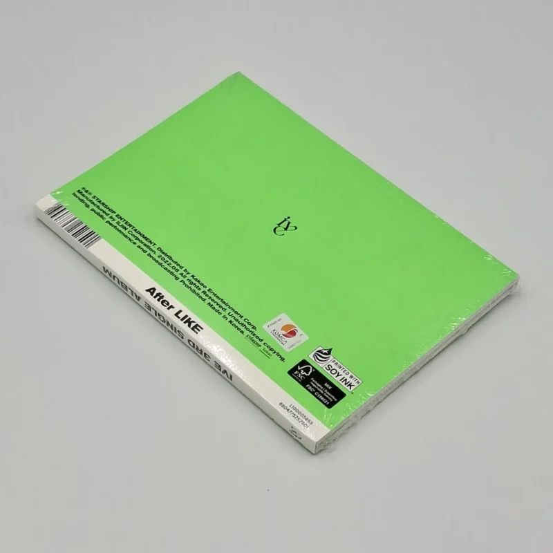 IVE - After Like (Photo Book Version) (3rd Single Album) back 2