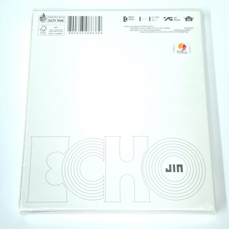 JIN (BTS) - Echo (2nd Mini Album) back