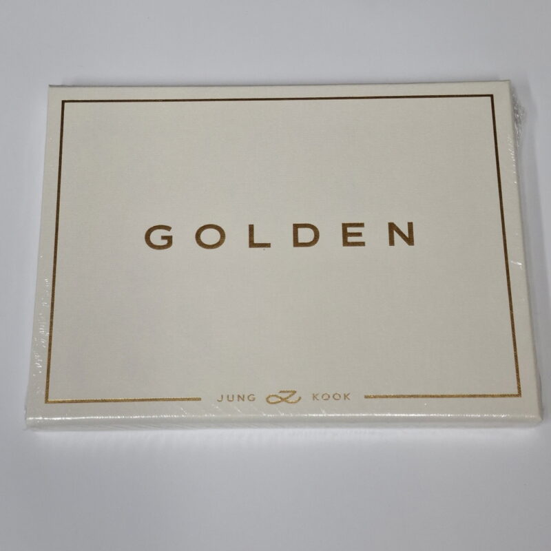 JUNG KOOK (BTS) - GOLDEN (SOLID Version) front