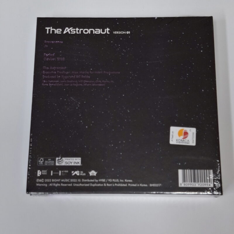 Jin (BTS) - The Astronaut (02 Version) back
