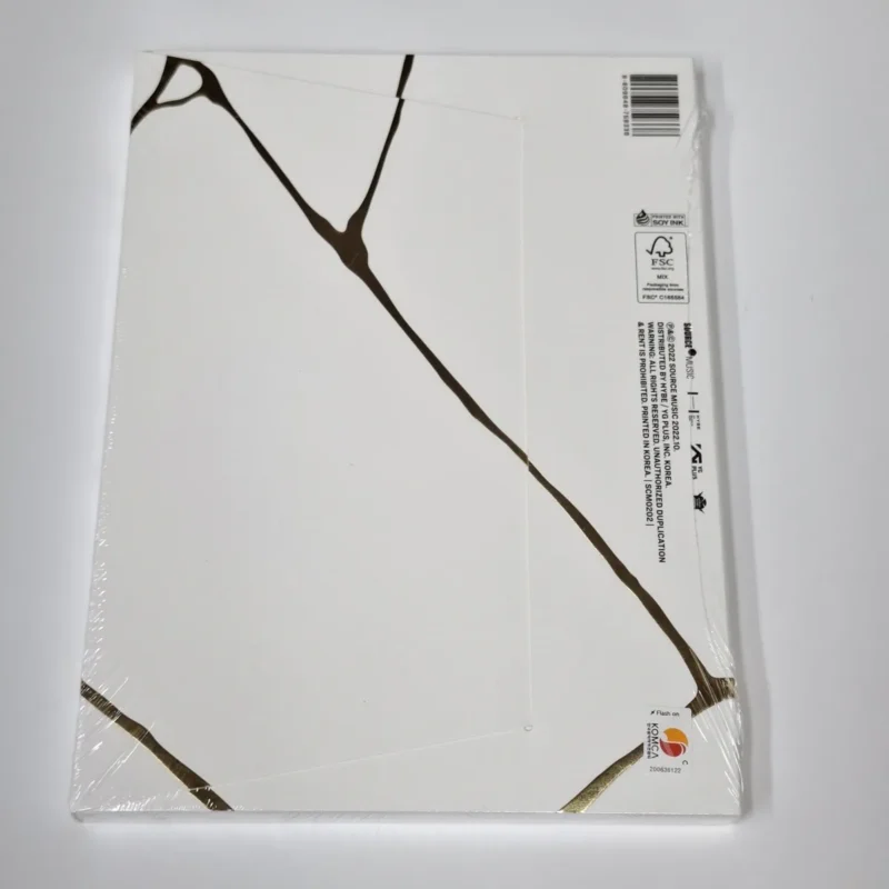 LE SSERAFIM - ANTIFRAGILE (Vol.1 MIDNIGHT ONYX Version) (2nd Mini Album) back