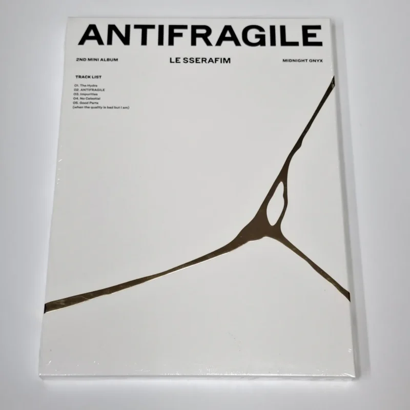 LE SSERAFIM - ANTIFRAGILE (Vol.1 MIDNIGHT ONYX Version) (2nd Mini Album) front