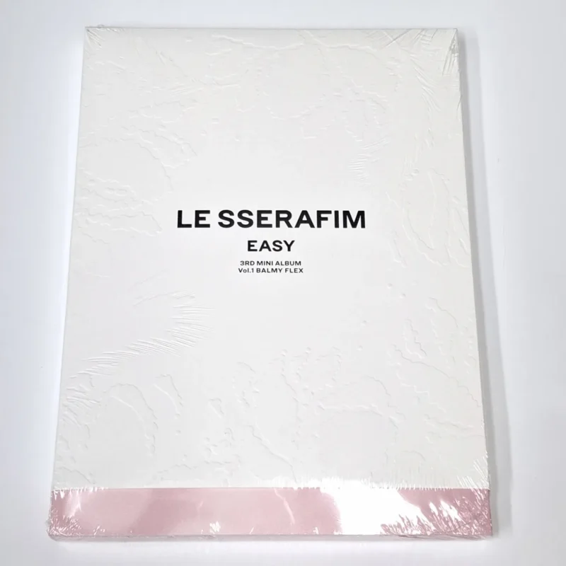 LE SSERAFIM - EASY (Version 1 BALMY FLEX) (3rd Mini Album) front