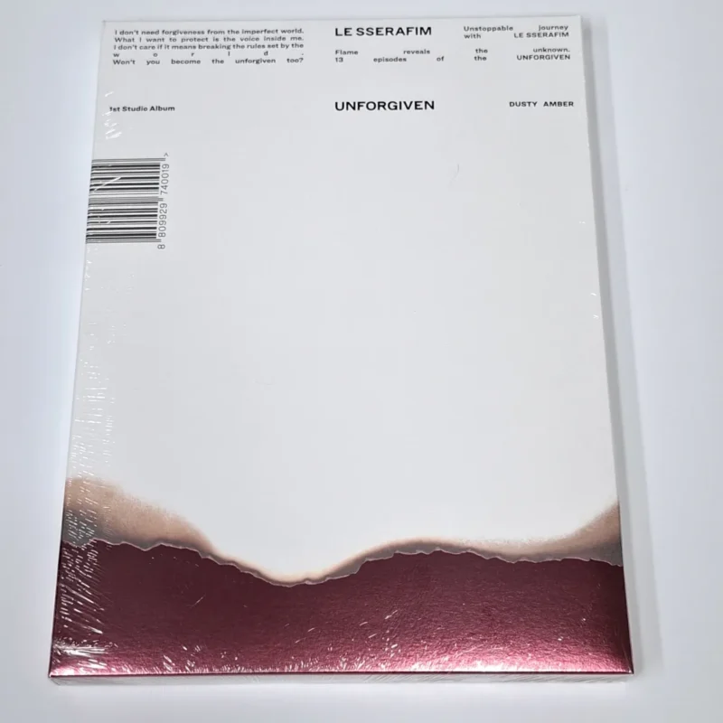 LE SSERAFIM - UNFORGIVEN (2 DUSTY AMBER Version) (1st Studio Album) front
