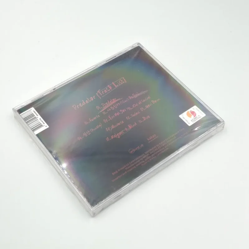 LEE GIKWANG - 1st Album Predator (JEWEL Ver.) back
