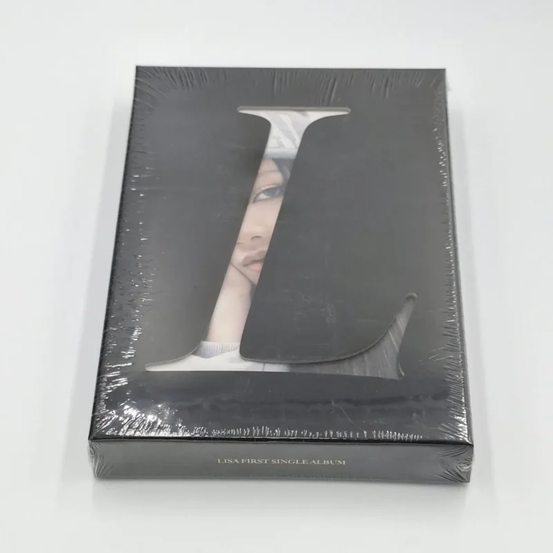 LISA - LALISA (BLACK Version) (FIRST SINGLE ALBUM) front