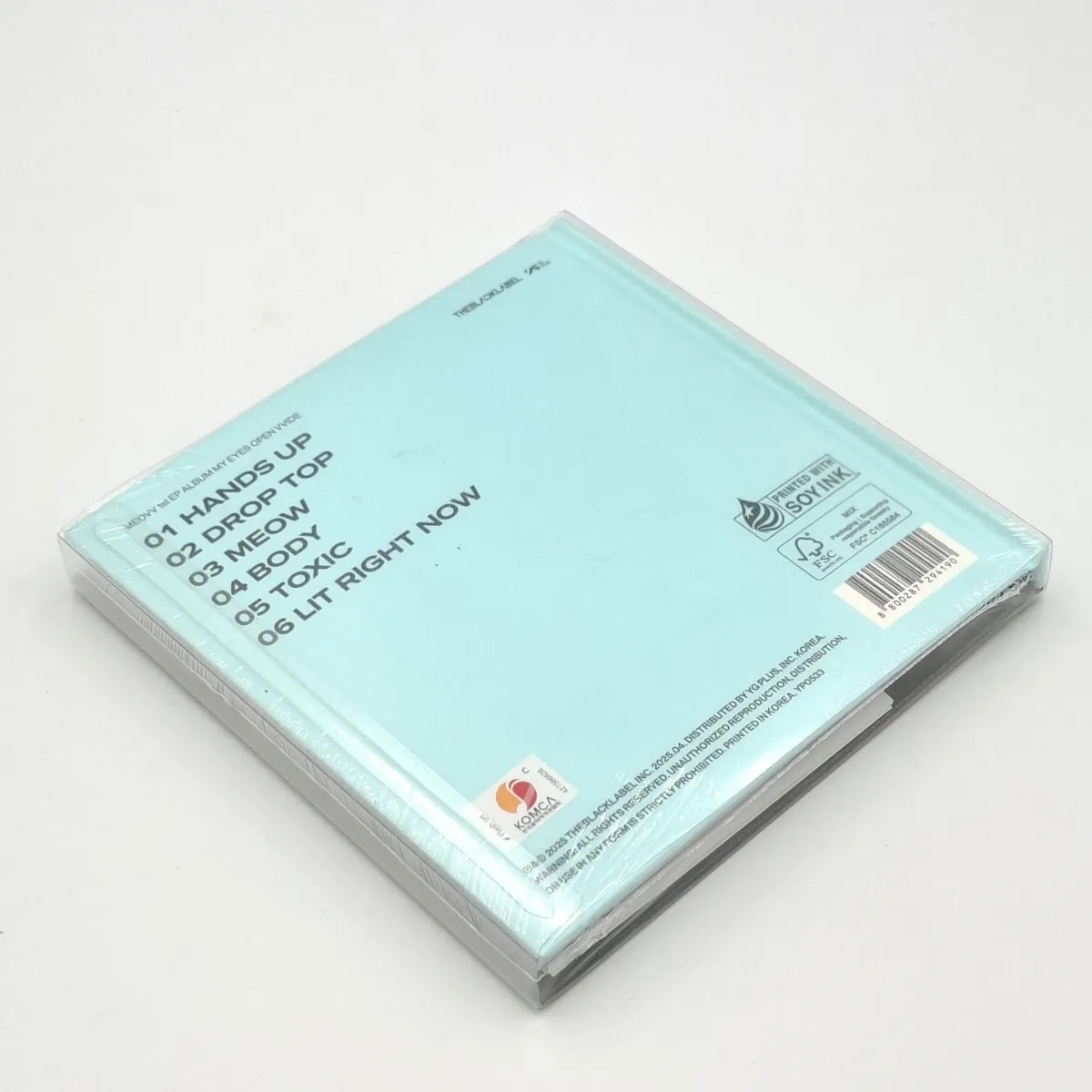 MEOVV - MY EYES OPEN VVIDE (PHOTOBOOK version) (1st Mini Album) back 2 MEOVV - MY EYES OPEN VVIDE (PHOTOBOOK version) (1st Mini Album) back 2