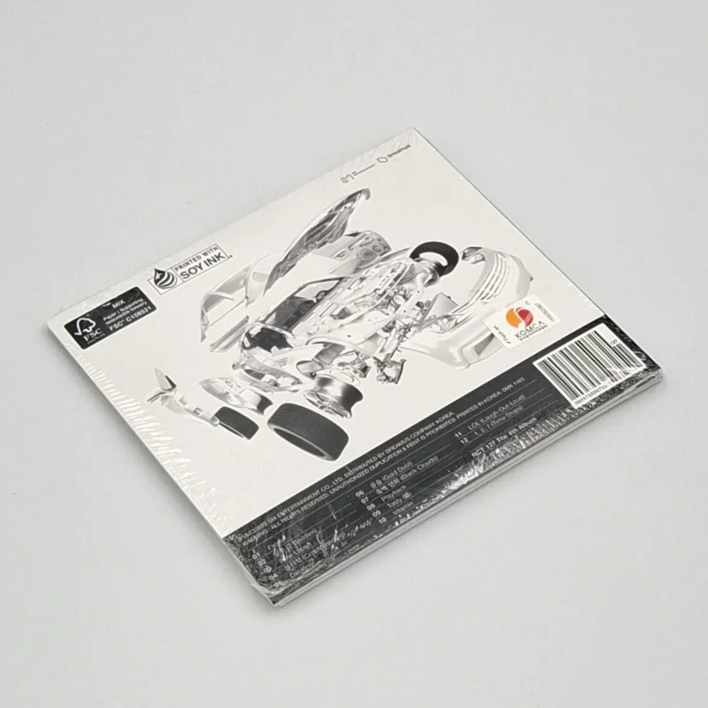 NCT 127 - 2 Baddies (Digipack Version) (4th Album) back