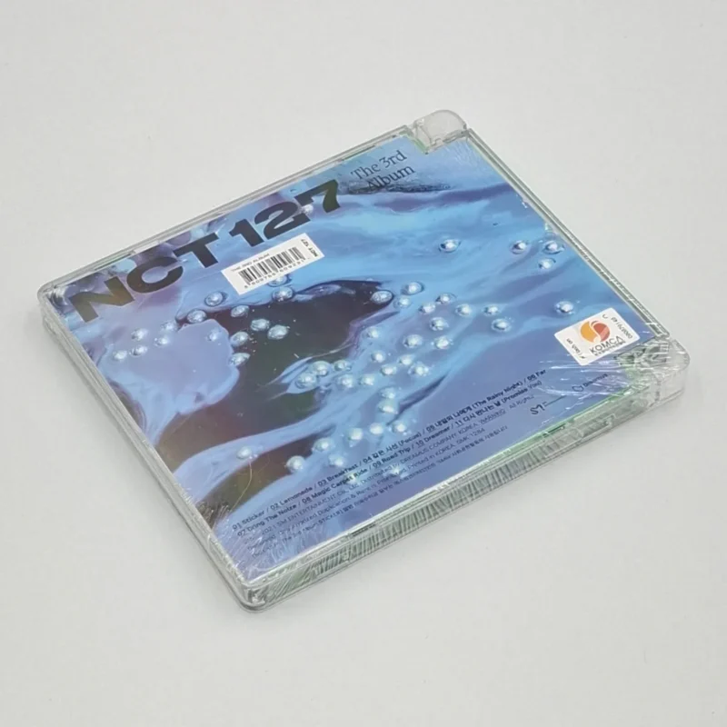 NCT 127 - Sticker (Jewel Case Version) (3rd Album) back 5