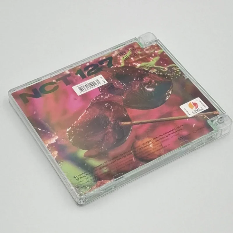 NCT 127 - Sticker (Jewel Case Version) (3rd Album) back