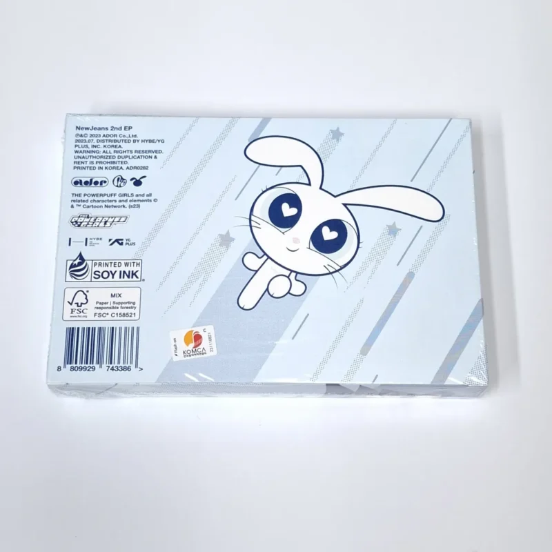 NewJeans - Get Up (THE POWERPUFF GIRLS X NJ Box B version) (2nd EP) bacl