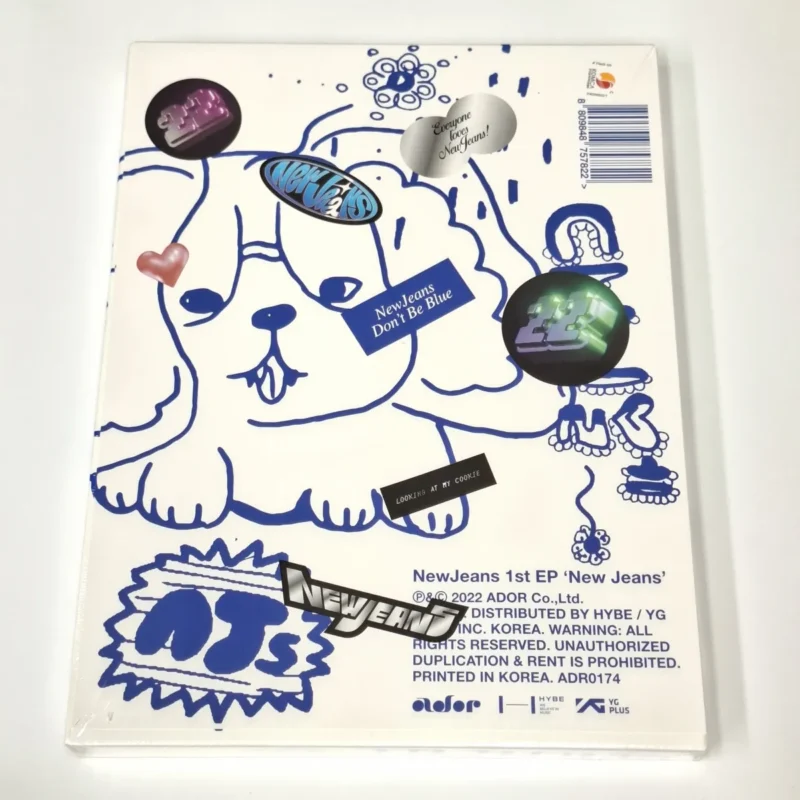 NewJeans - 'New Jeans' Bag (Bluebook Random version) (1st EP) front 2