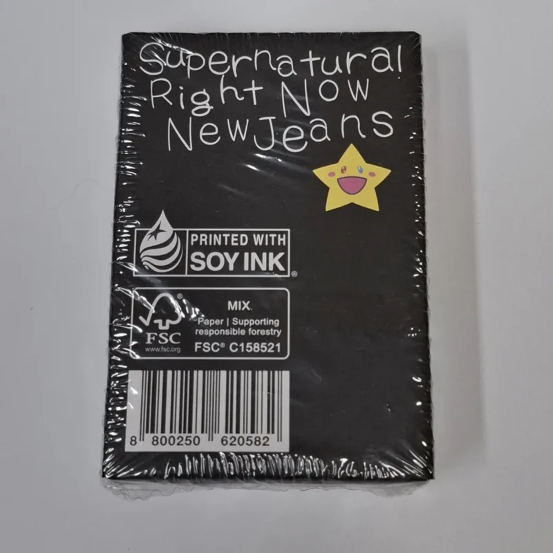 NewJeans - Supernatural (Weverse Albums C version) back