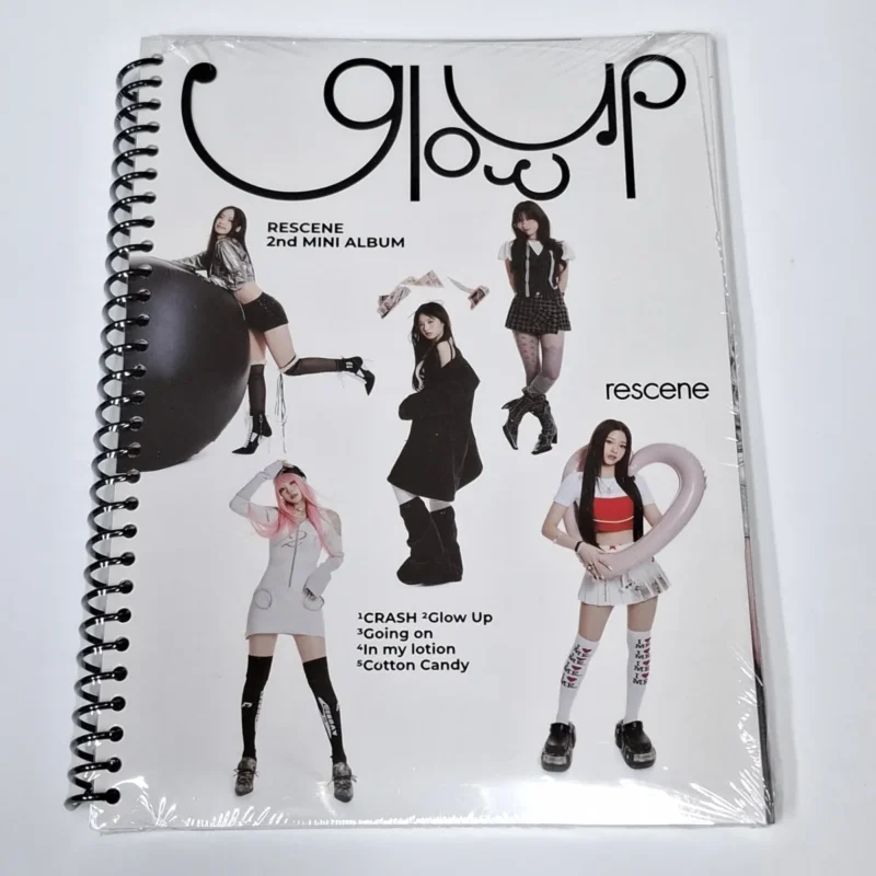 RESCENE - Glow Up (ME VERSION) (2nd Mini Album) front