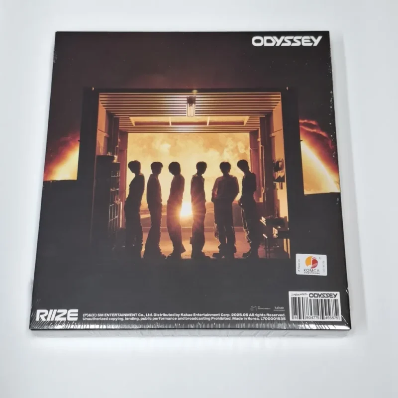 RIIZE - ODYSSEY (PACKAGE Version) (1st Mini Album) back 2