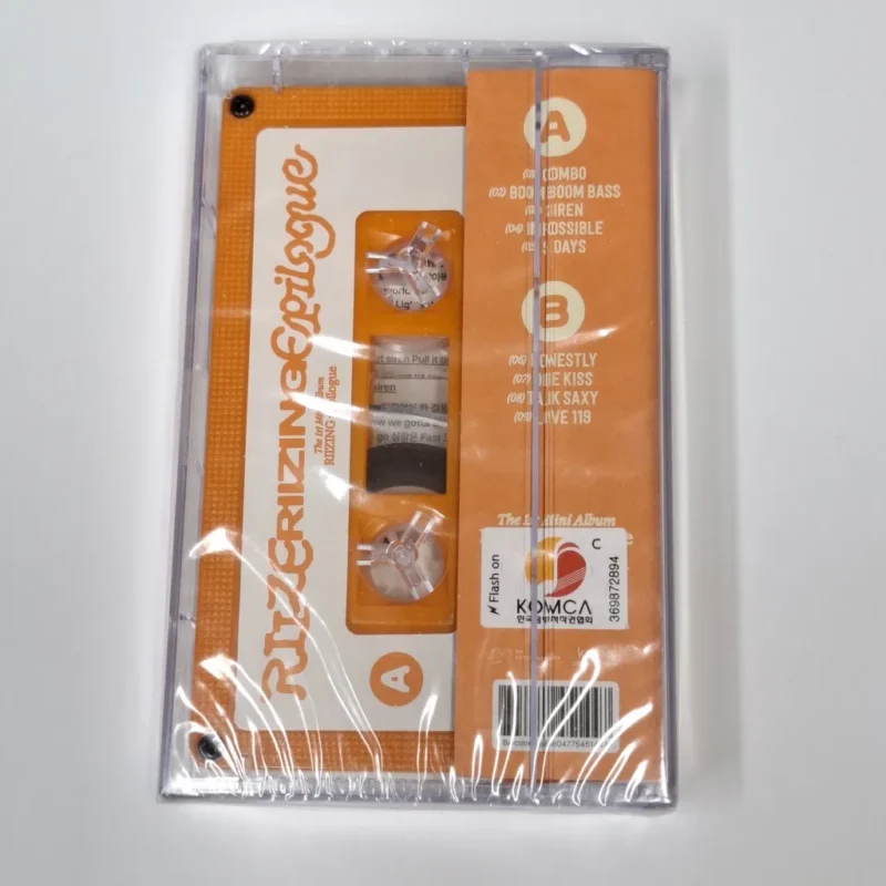 RIIZE - RIIZING Epilogue (CASSETTE TAPE Version) back