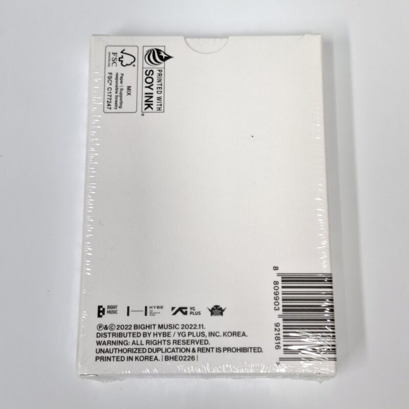RM (BTS) - Indigo (Postcard Edition) (Weverse Albums version) back