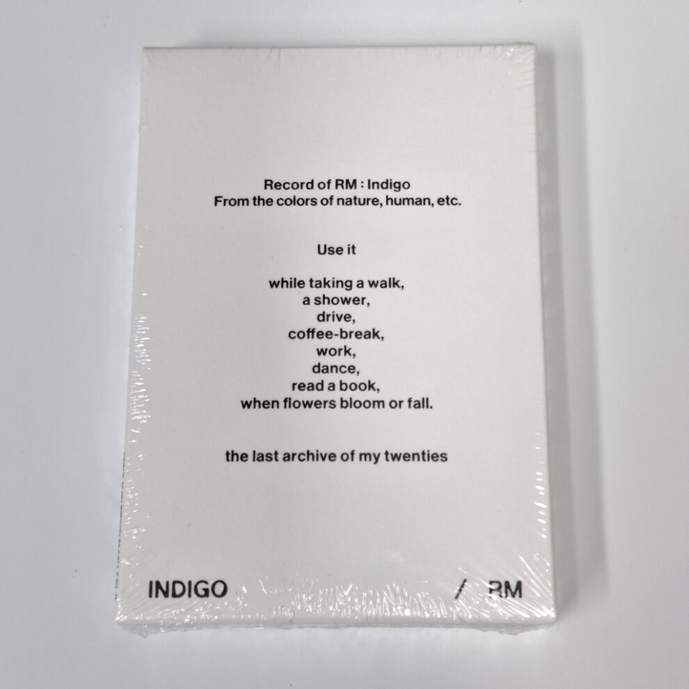 RM (BTS) - Indigo (Postcard Edition) (Weverse Albums version) front