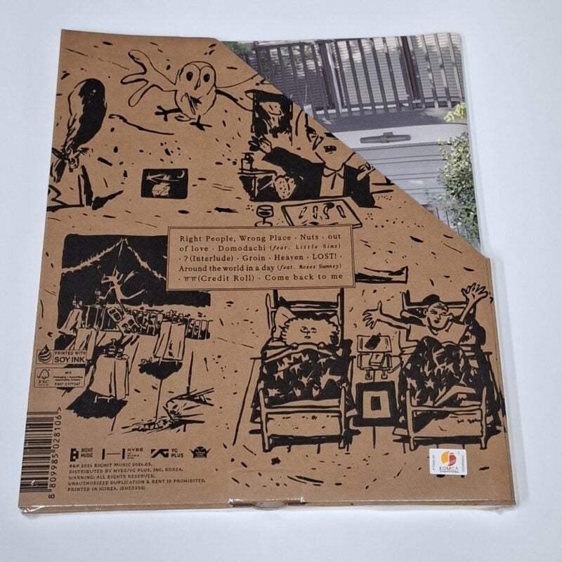 RM (BTS) - Right Place, Wrong Person (Version A) (2. Album) Vorderseite
