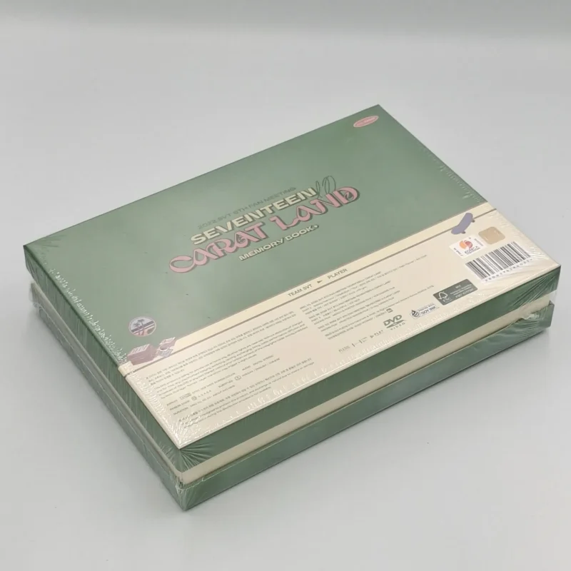 SEVENTEEN - 2022 6TH FAN MEETING SEVENTEEN in CARAT LAND MEMORY BOOK + DVD back