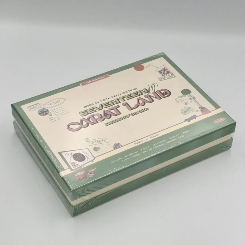 SEVENTEEN - 2022 6TH FAN MEETING SEVENTEEN in CARAT LAND MEMORY BOOK + DVD front