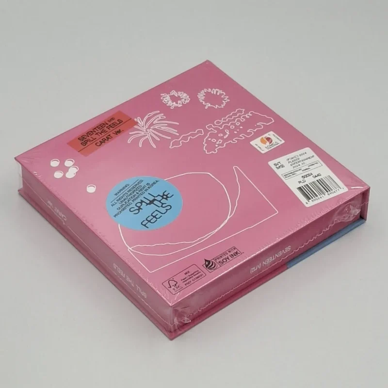 SEVENTEEN - SPILL THE FEELS (CARAT Version) (12th Mini Album) back