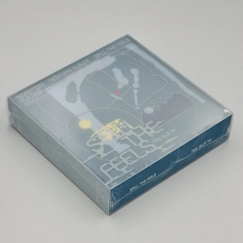 SEVENTEEN - SPILL THE FEELS (FEEL BLUE Version) (12th Mini Album) front