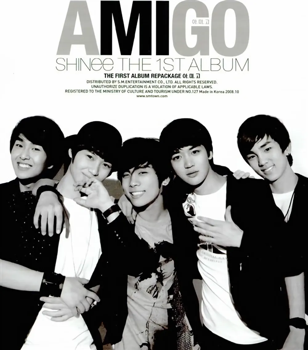 SHINee - 1st Album Repackage Amigo 1 SHINee - 1st Album Repackage Amigo