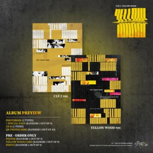 Stray Kids - Clé 2 Yellow Wood (Normal Edition, Random version)
