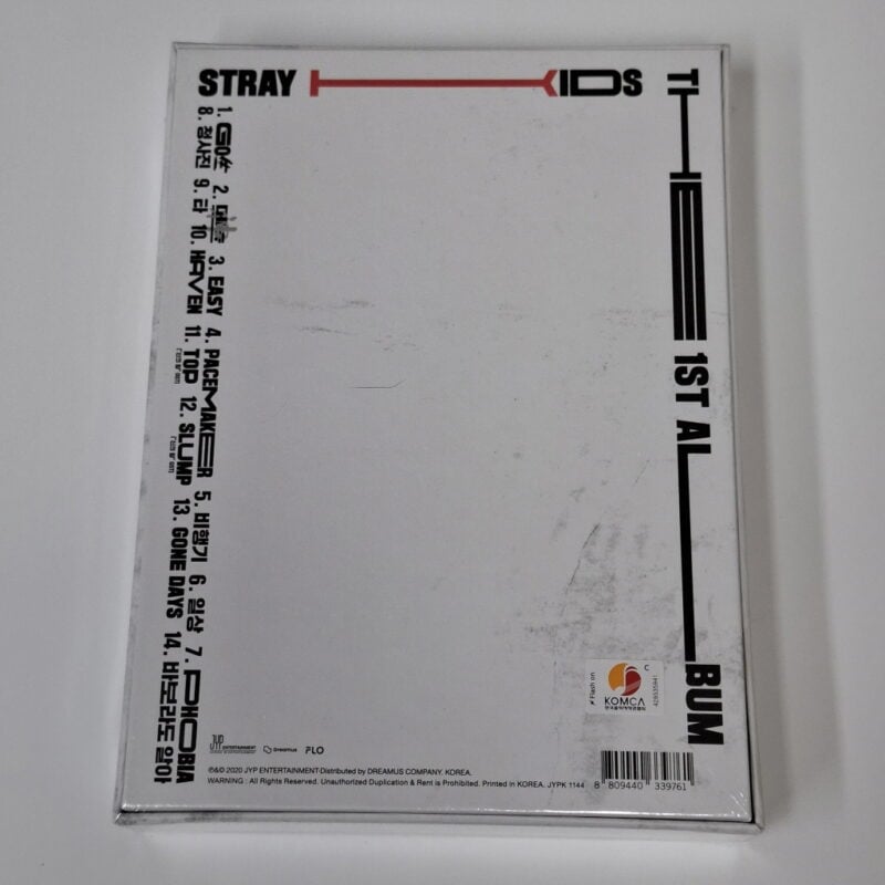 Stray Kids - GO生 Go Live (Normal Edition, A version) (1st Album) back