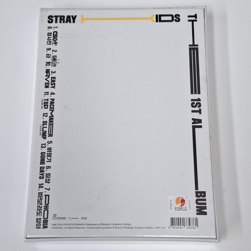 Stray Kids - GO生 Go Live (Normal Edition, B version) (1st Album) back