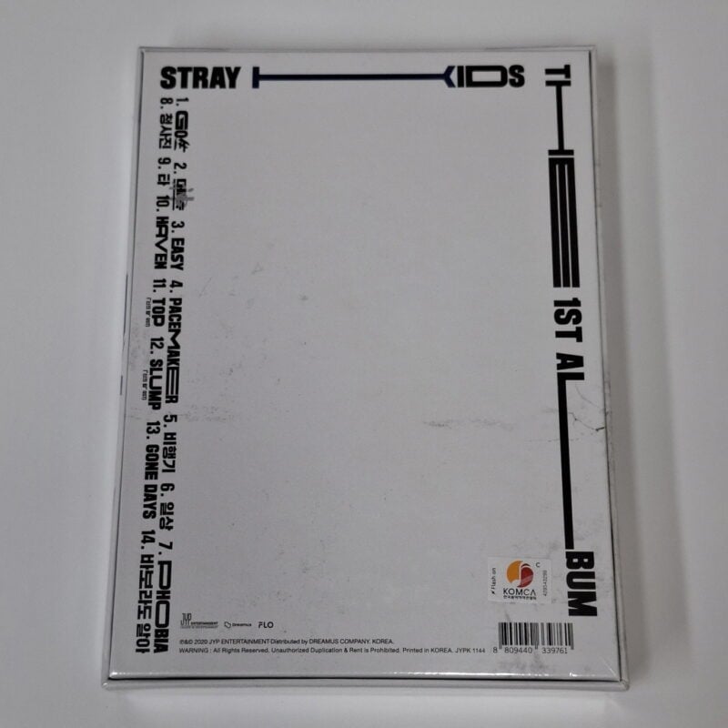 Stray Kids - GO生 Go Live (Normal Edition, C version) (1st Album) back