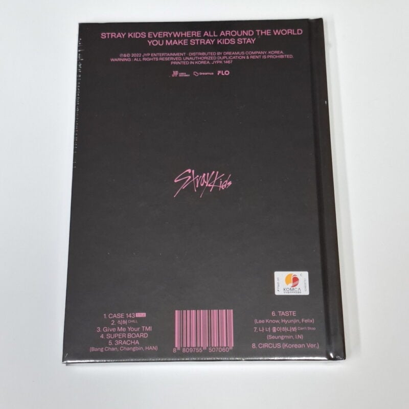 Stray Kids - MAXIDENT Mini Album (HEART Version, Standard Edition) back