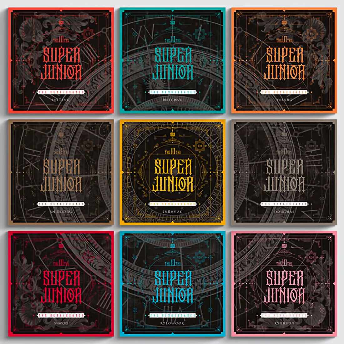 Super Junior - 10th Album The Renaissance (SQUARE Style) 1 Super Junior - 10th Album The Renaissance (SQUARE Style)